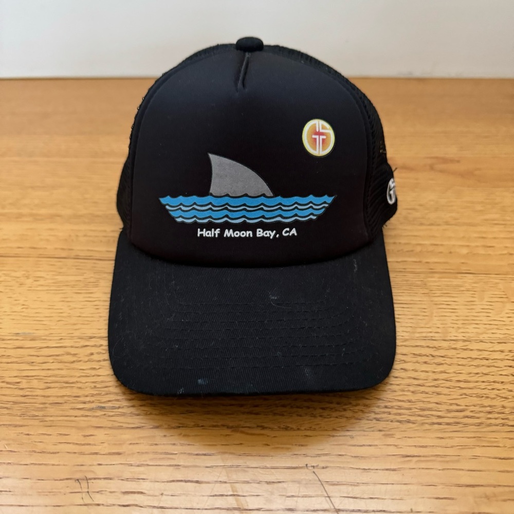 From Squad Sharky Half Moon Bay Trucker Hat